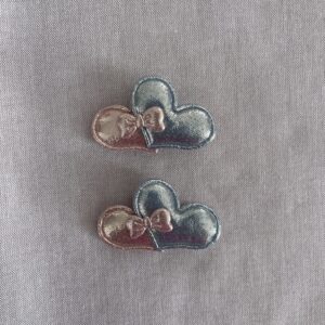 BROCHES CORAZON MOÑO - Image 1