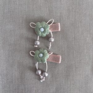 BROCHES FLOR TEJIDA - Image 1