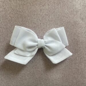 MOÑOS LISOS MUSELINA BLANCA - Image 1