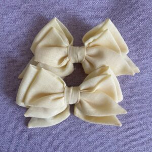 MOÑOS LISOS MUSELINA AMARILLA - Image 1