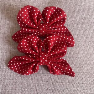 MOÑOS LISOS PIQUÉ FANTASÍA ROJO - Image 1