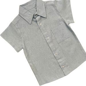 CAMISA LINO MANGA CORTA - Image 1