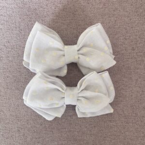 MOÑOS LISOS ORGANDÍ BLANCO - Image 3