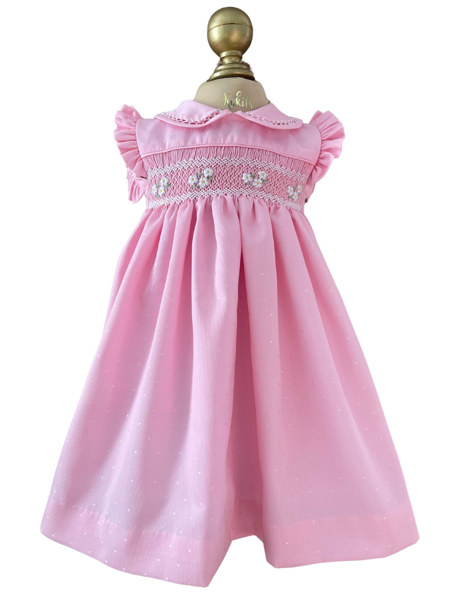 VESTIDO CASUAL HEIDI PIQUÉ LUMIERE ROSA