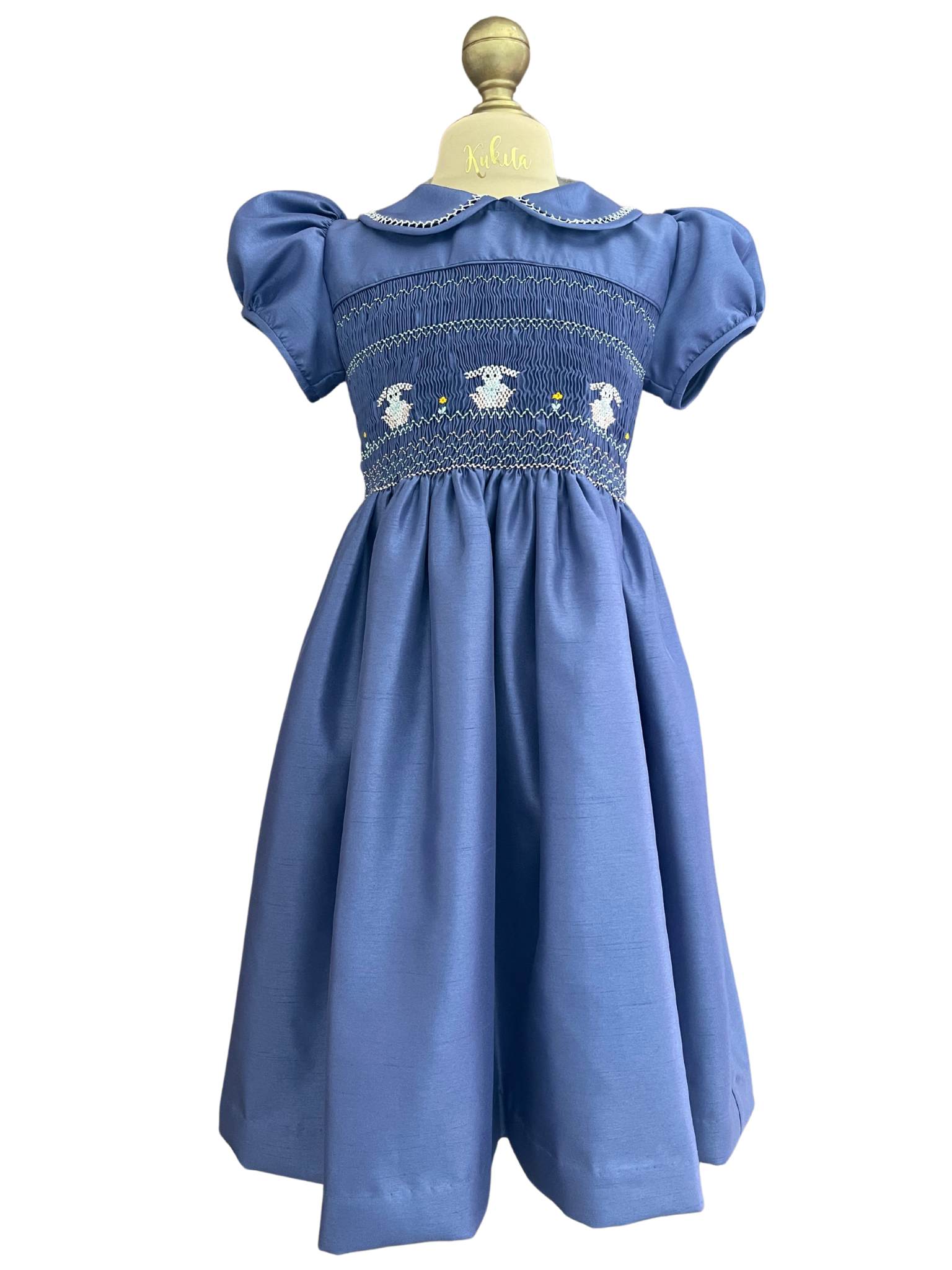 vestido casual conejos fiesta frente