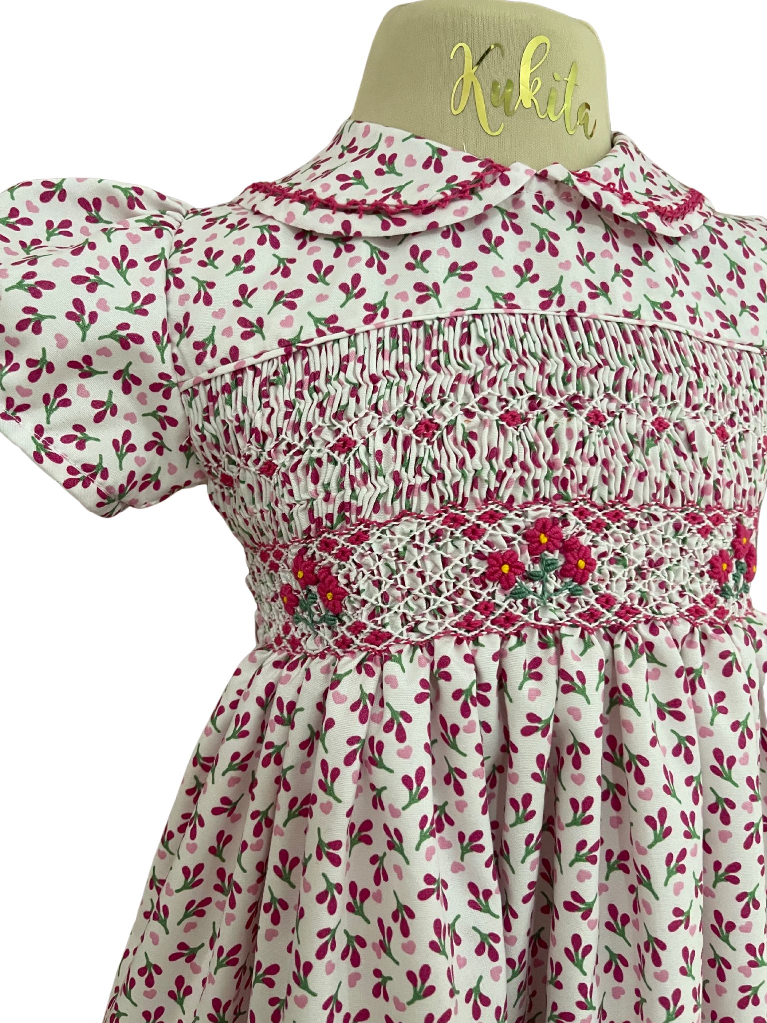 Vestido Ali Floreado detalle 1