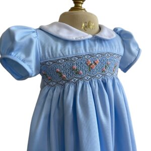 Vestido Luna cuello suave tres cuartos