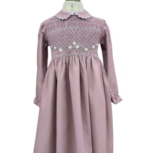 Vestido valentina lino frente