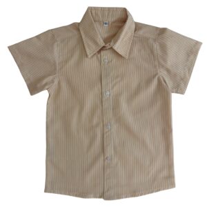 CAMISA RAYADA AMARILLA - Imagen 1